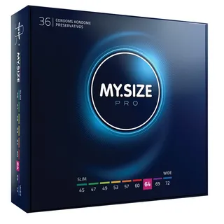 MY.SIZE Pro Kondome 36 - Transparent - One Size