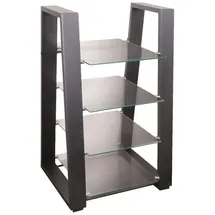 My Wall myWall HiFi Regal 41 x 80 x 58,2 cm Grau/Schwarz Glas