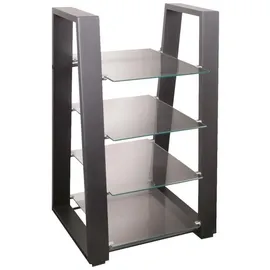 My Wall myWall HiFi Regal 41 x 80 x 58,2 cm Grau/Schwarz Glas