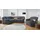 DOMO collection Ecksofa DOMO COLLECTION "SARAFINA 240x190 cm, auch mit Federkern für mehr Sitzkomfort", grau, B:240cm H:83cm T:190cm, Microfaser PRIMABELLE (100% Polyester) / Struktur (90% Polyester; 10% Polyacryl);Luxus-Microfaser (92% Polyester, 8% Nylon);Microfaser