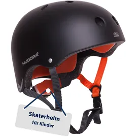 Hudora Skaterhelm - schwarz, Größe 56-60