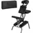 Tectake tectake® Massagestuhl aus Kunstleder - schwarz