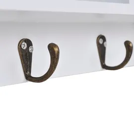 vidaXL Wandgarderobe vidaXL Weiß