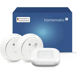 Homematic IP Starter Set Rauchwarnmelder Weiß inkl. Access Point 2 2 St.