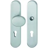 HOPPE Schutzgarnitur E86G/3331/3310 Edelstahl grau