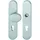 HOPPE Schutzgarnitur E86G/3331/3310 Edelstahl grau