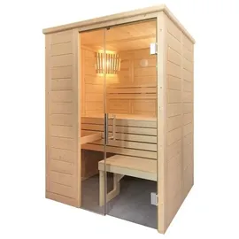 Harvia Alaska Mini Massivsauna aus Fichte Saunakabine ca. 160x110x204 cm