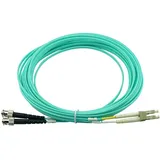 BlueOptics Duplex LWL Patchkabel LC-ST Multimode OM3 20 Meter