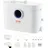 Vevor Hebeanlage, 700 W, 9600 l/h Durchfluss, 10 m Förderhöhe, Zerkleinerer-Abwasserpumpe mit 3 Wassereinlässen für Toilette, Keller, Küche, Waschbecken, Badewanne, Abwasserentsorgung, Aufspülmaschine