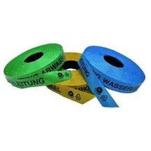 Kelmaplast Trassen-Warnband 250 m Achtung Starkstromkabel aus mind. 80% Regranulat Blauer