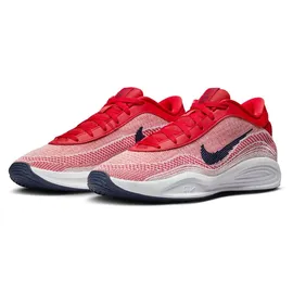 Nike G.T. Hustle Academy - Herren Basketballschuh - University Red/Obsidian/White, 40.5 40.5 EU