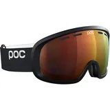 POC Fovea Mid Skibrille (Größe One Size, schwarz)