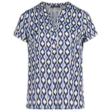 Betty Barclay Bluse Kurzarm Blau 38