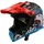 LS2 MX437J Fast Evo 2 II Mini Starmaw schwarz/rot/blau M