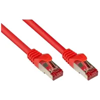 Good Connections Cat6 30m Netzwerkkabel Rot S/FTP, (S-STP)