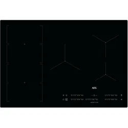 AEG Autarkes Kochfeld / Induktion / Hob2Hood / Slider-Bedienung / 80 cm / Aufliegend IKE85471IB