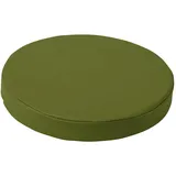 Aselbia Stuhlkissen Rund 30 cm,1er Set rutschfest & Gemütlich Sitzkissen,PVC wasserdichte Sitzkissen Rund für Wohnzimmer, Esszimmer, Büro,8cm Dicke