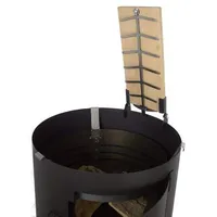 A. Weyck Multifunctioneel Vuurplaats Flammlachsbrett Uitbreiding #453 - Flammlachsbrett Halterung voor Vuurplaatsen, Lachshalter für Feuerschale - Verstelbare Neiging