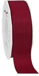 PRAESENT Taftband 6054050-619 Bordeaux 40 mm x 50 m 2 Stück