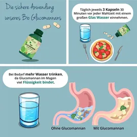 Vegavero Glucomannan Bio Kapseln mit Chrom und Zink 90 St.