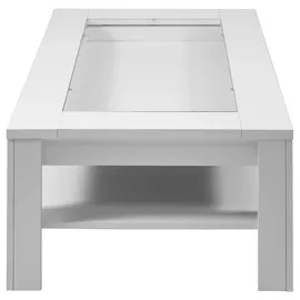 byLIVING Ralph Weiß Glas 110 x 43 x 67 cm