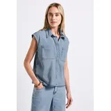 STREET ONE Jeansbluse Blau 38