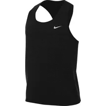 Nike Fast Dri-FIT Singlet Lauf-Tanktop Herren 010 black/reflective silv M