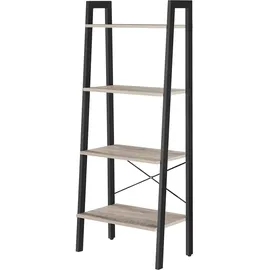 VASAGLE Bücherregal 4 Ebenen  Greige-schwarz  L x B x H cm