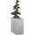 vidaXL Garten-Hochbeet verzinkter Stahl rechteckig 40 x 80 x 80 cm