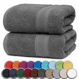 NatureMark Handtuch 80 x 200 cm anthrazit 2 St.