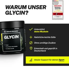 Natural Elements L-Glycin Pulver – 500 g