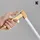 klarwerk LANA Duscharmatur Set mit Regendusche & Handbrause Gold 27271000