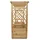 hardin 1fachgut Pflanzkasten mit Rankgitter 128 x 44 x 104 cm Natur