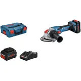 Bosch GWX 18V-15 C Professional inkl. 2 x 8,0 Ah + L-Boxx 06019H6401