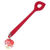 Birkmann, Colour Kitchen, Rührlöffel aus Silikon mit Metallkern, formstabil und flexibel, BPA-frei, hitzebeständig bis 230 °C, spülmaschinengeeignet, rot, 29,5 x 5,5 cm, 422254