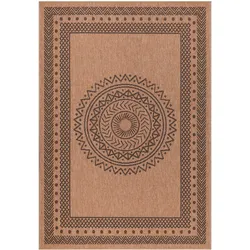 Outdoorteppich Dhaka Beige ca. 80x150cm