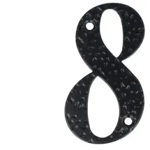 MS Beschläge Hausnummern 0-9 Buchstaben A-h Hausziffern Zimmertürnummern Landhausstil 8)