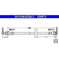 ATE Bremsschlauch 24.5146-0330.3