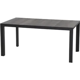 Siena Garden Gartentisch 140 x 90 x 74 cm Matt Anthrazit/Grau