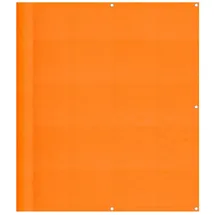 vidaXL Balkonverkleidung 120 x 800 cm Orange Polyester 2 St.