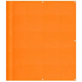 vidaXL Balkonverkleidung 120 x 800 cm Orange Polyester 2 St.