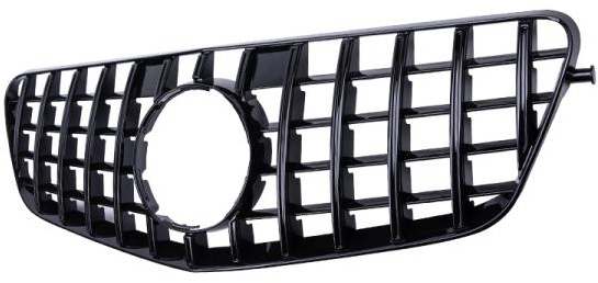 Kühlergrill Sportgrill für Mercedes W212 S212 09-13 Panamericana Optik Schwarz