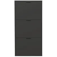 Mäusbacher Bonnie Schuhschrank 61x126x25 cm Anthrazit matt