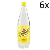 6x Schweppes tonica getönten Lemonade PET 1 Lt erfrischend
