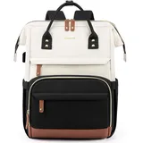 LOVEVOOK Rucksack Damen Laptop Rucksack mit Laptopfach 18 Zoll Schulrucksack Mädchen Teenager Schultasche Backpack Tagesrucksack Rucksäcke Wasserdicht für Schule Reise Uni Business