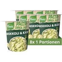 Knorr Snack Bar Nudeln in Brokkoli-Käse-Sauce, 8er Pack 8 x 69 g
