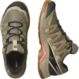 Salomon X-adventure Recon Gore-tex® Wanderschuhe - Falcon / Desert Tan / Hyma Pink - EU 42