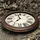 Holzwerk Wanduhr 35 cm HWN.Braun braun