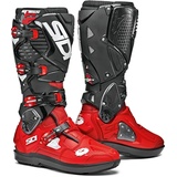 Sidi Crossfire 3 SRS Motocross Stiefel (Red/Black,45)