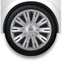 ZentimeX Radzierblenden Radkappen Radabdeckung 14" Zoll #17 Silber ABS